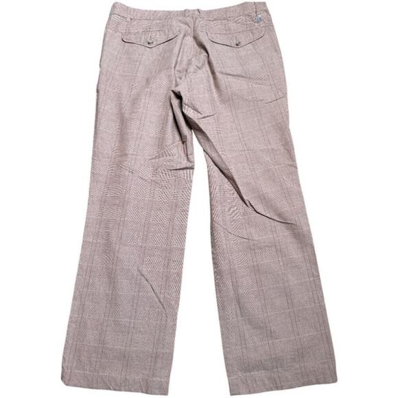 Gilmar Peach Tan Plaide 100% Cotton Lightweight Pants Men's Size XXL - Picture 2 of 6